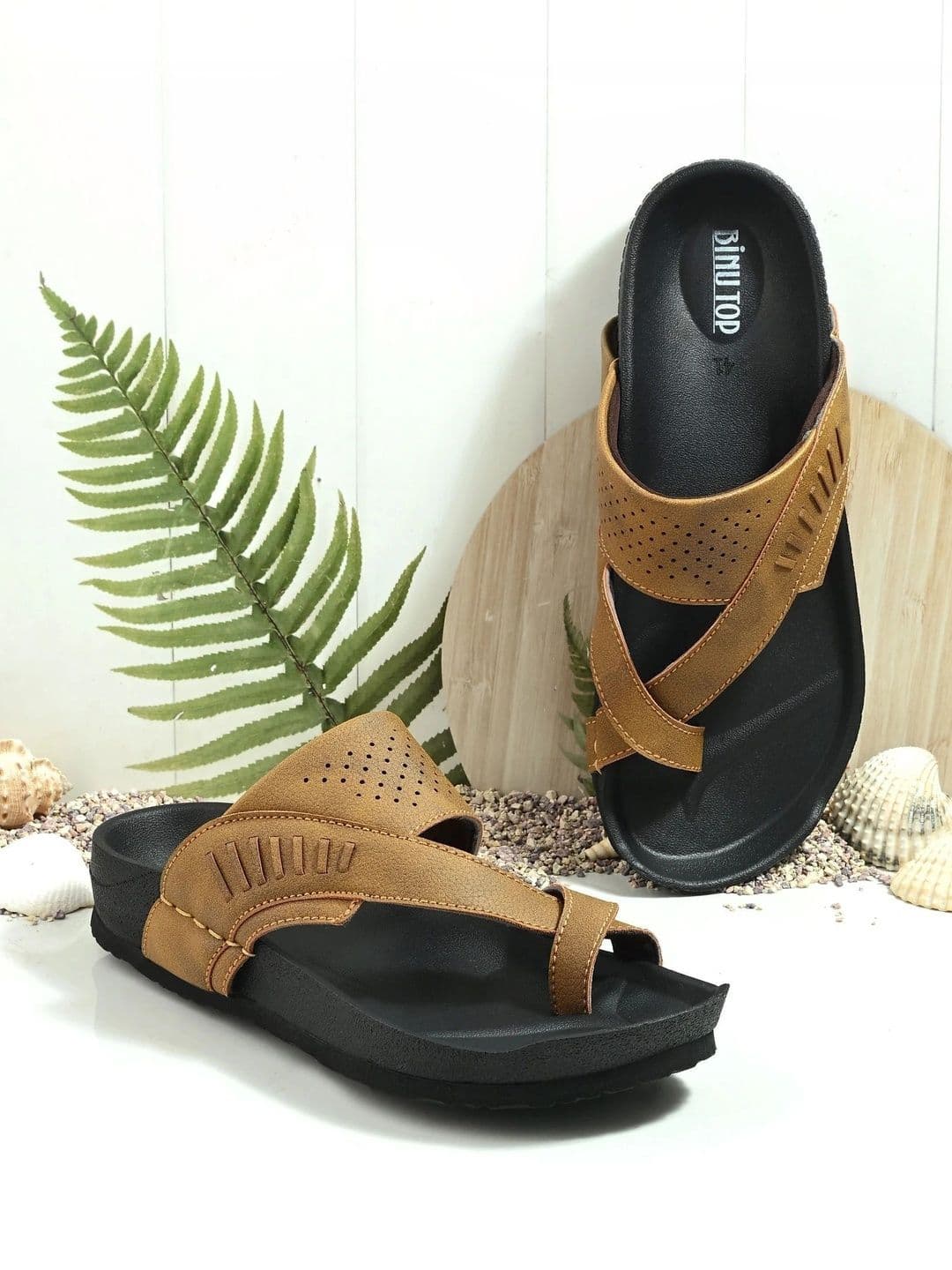 BINUTOP Men Comfort Sandals thumbnail 4