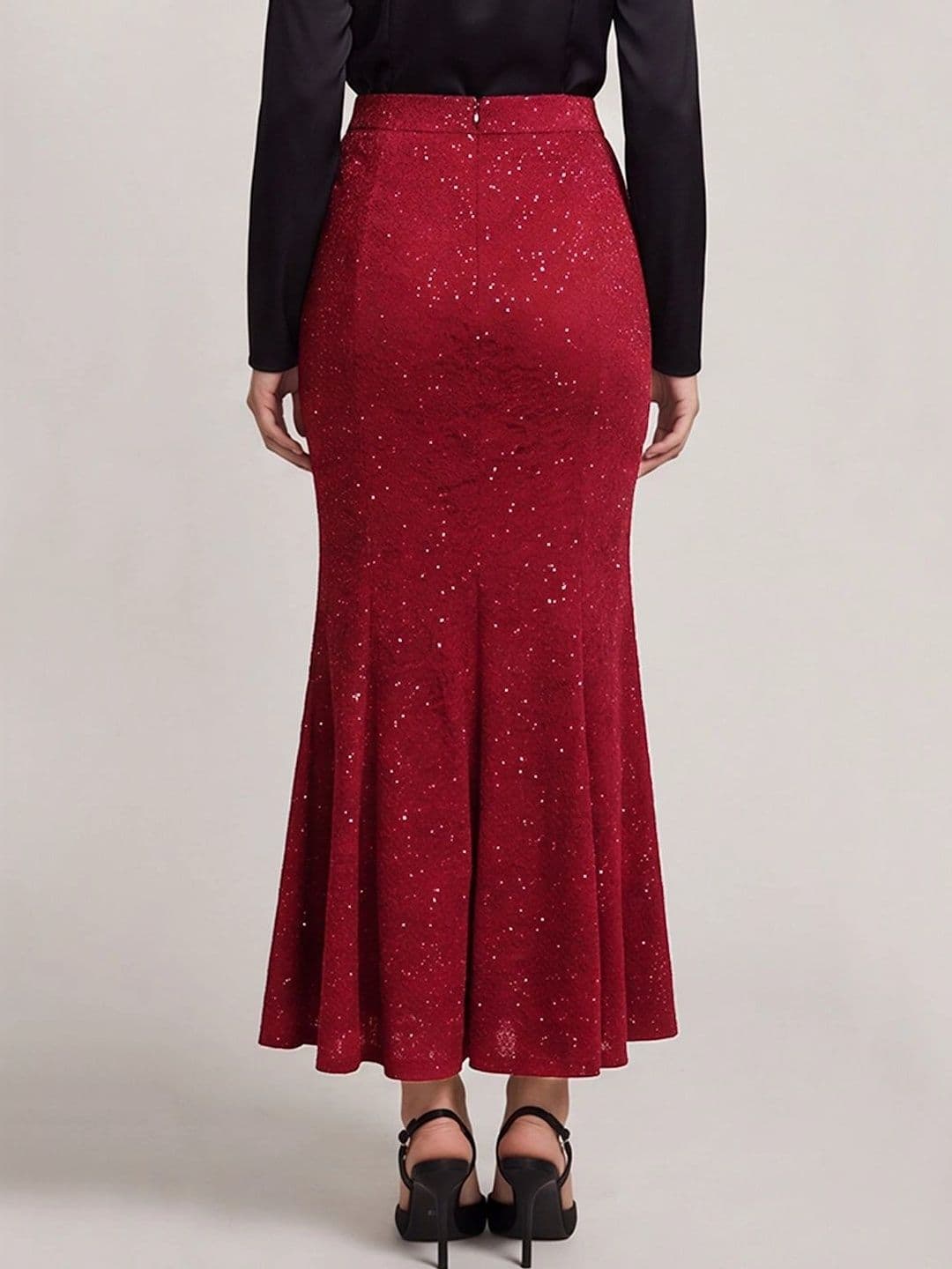 Suo Women Maxi Trumpet Skirt thumbnail 2