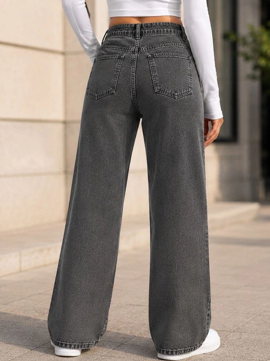 ZARISTAA Women Jean Straight Fit High-Rise Jeans thumbnail 6