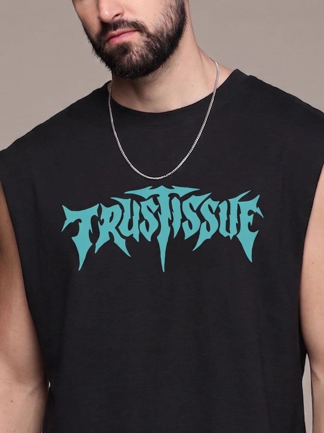 BAESD Men Typography Printed T-shirt thumbnail 4