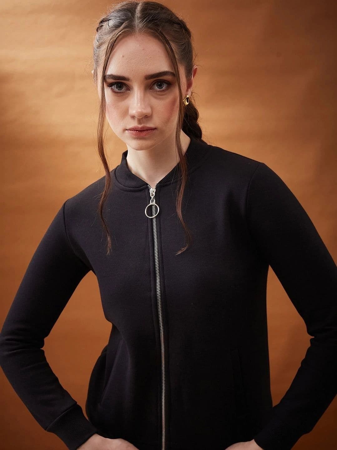 DOLCE CRUDO Women Bomber Jacket thumbnail 3