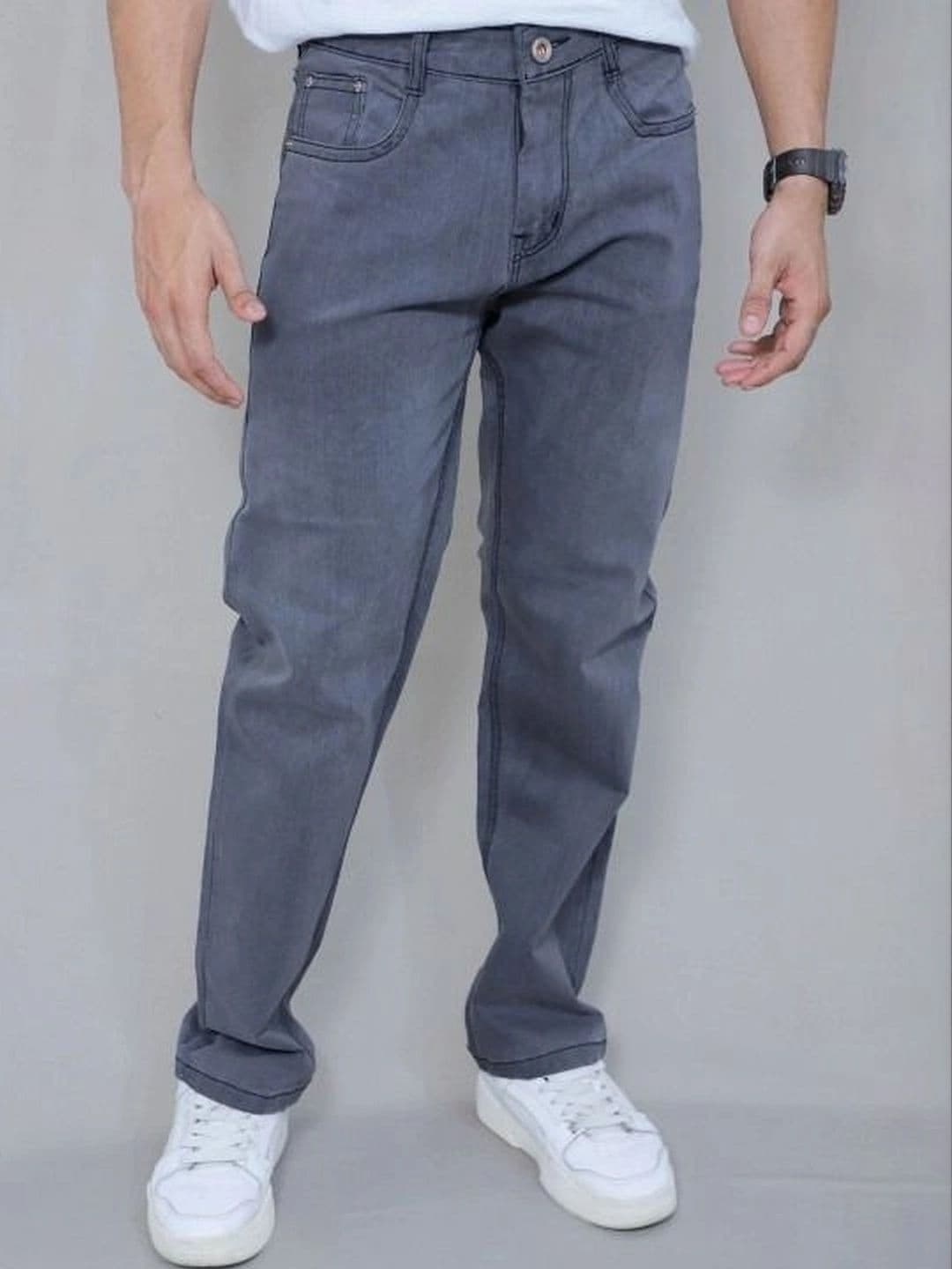 Moda Rapido Men Straight Fit Mid-Rise Light Fade Jeans thumbnail 4