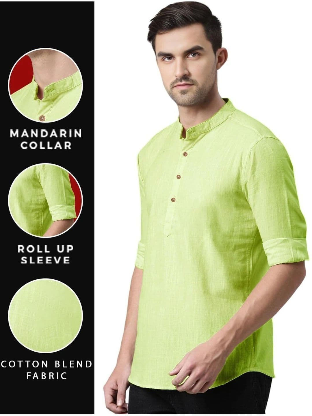 Amrit Trending Men Regular Kurta thumbnail 2