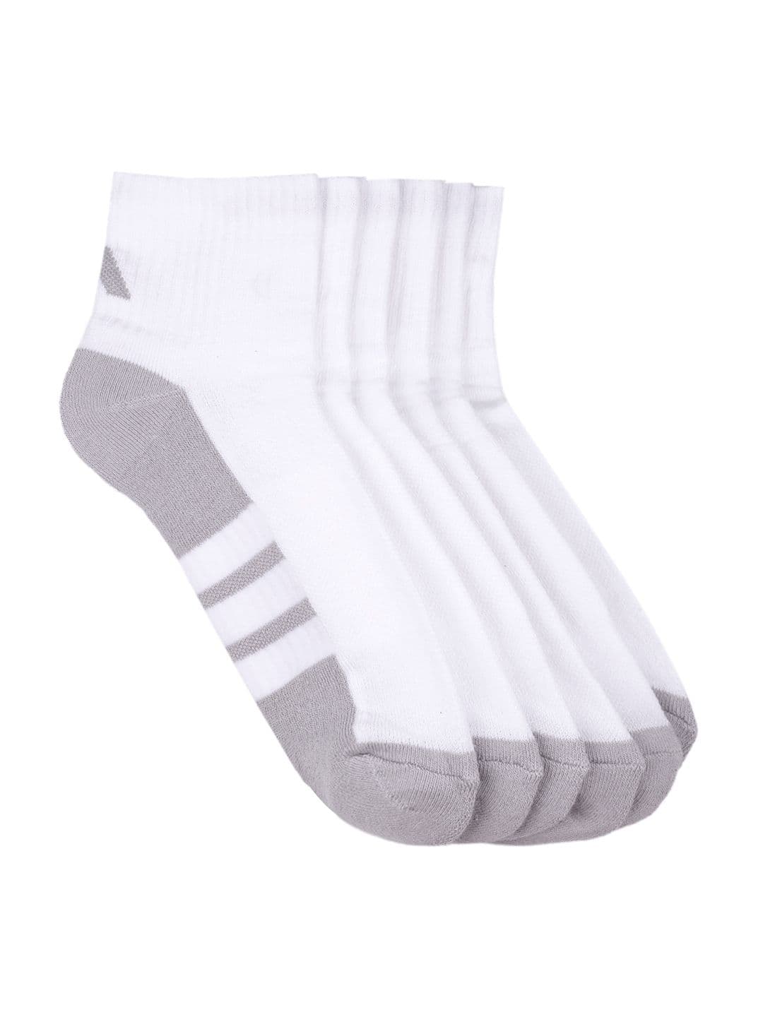 ADIDAS Unisex Pack of 3 Colourblocked Ankle Length Socks - view 1