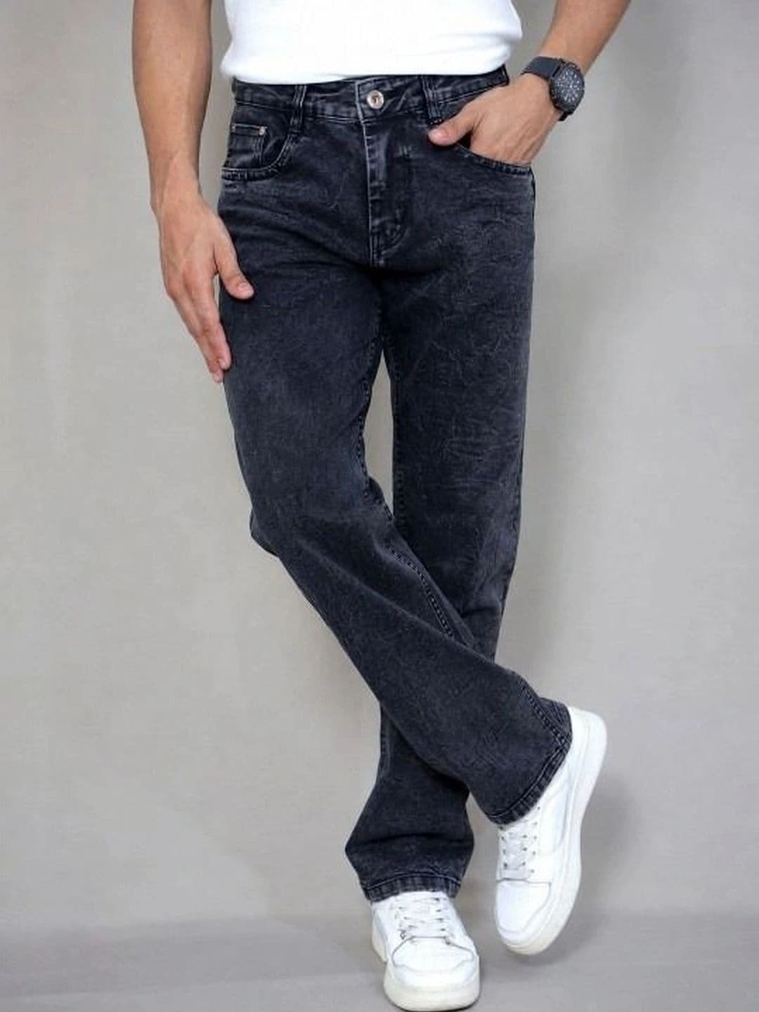 Moda Rapido Men Straight Fit Mid-Rise Light Fade Jeans - view 1