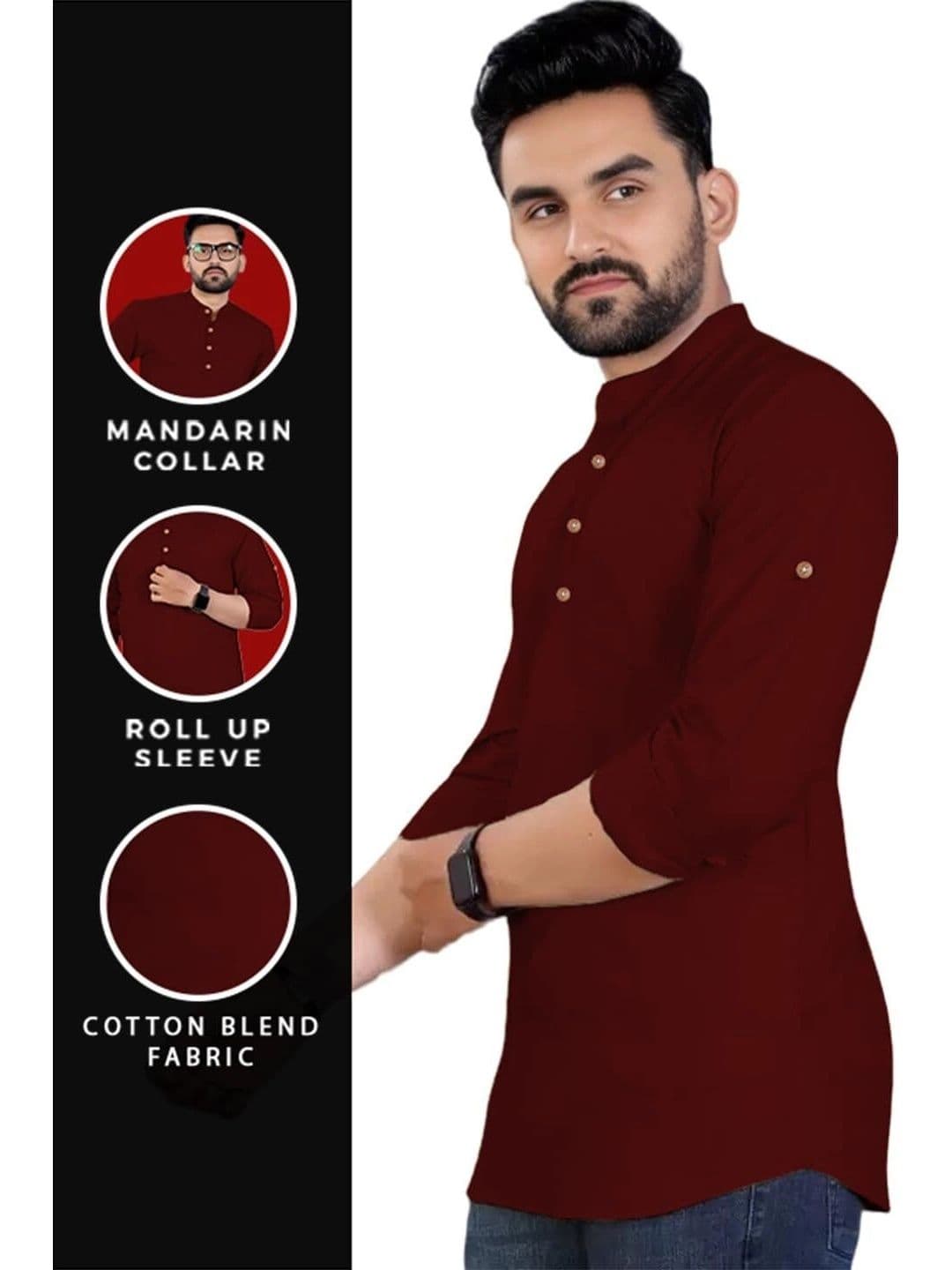 Amrit Trending Men Kurta thumbnail 4