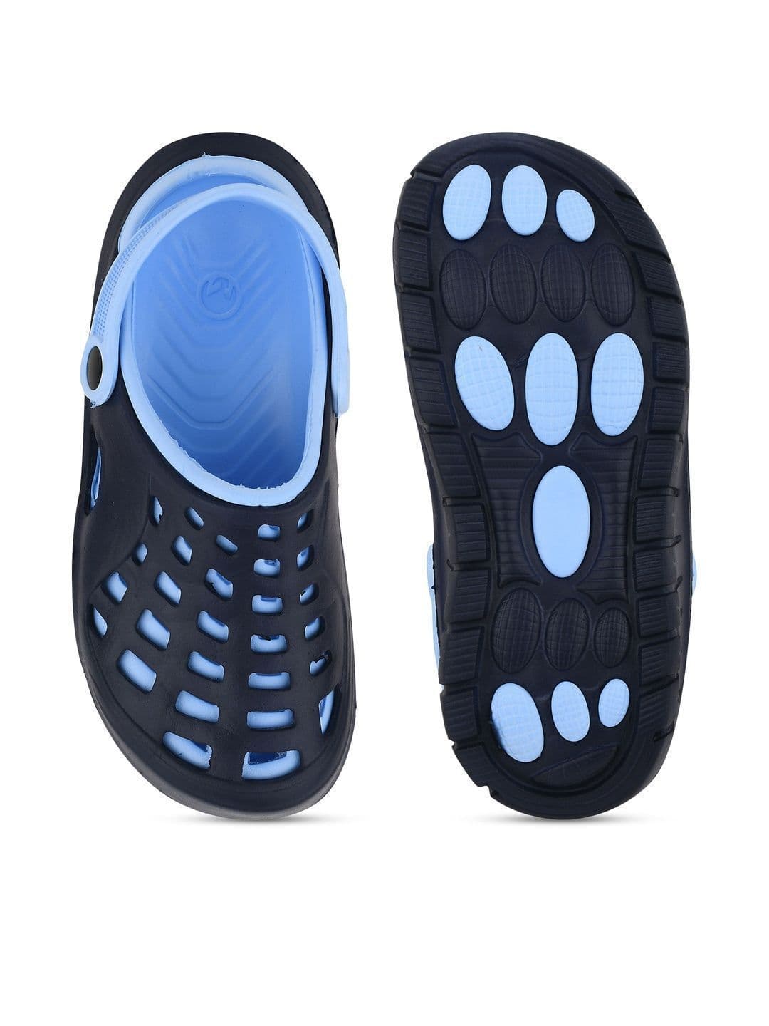 Trump Men Blue Casual Clogs thumbnail 2