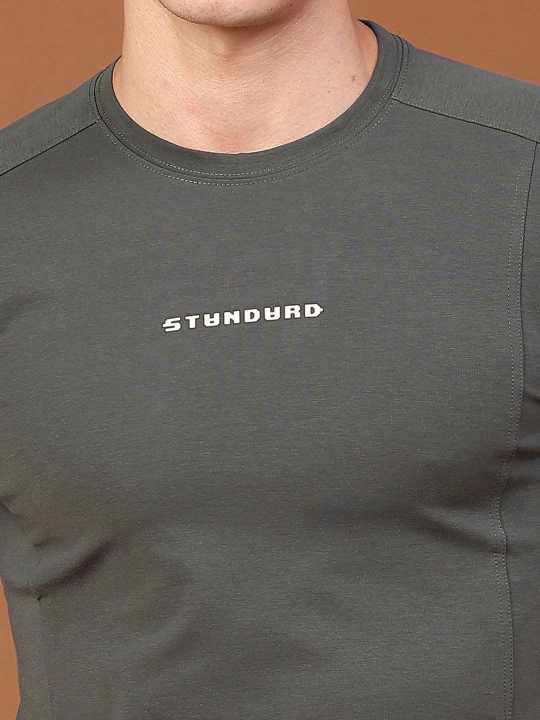V-Mart Men Typography Slim Fit T-shirt thumbnail 2