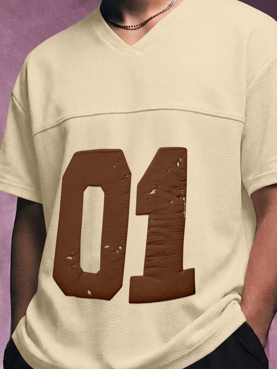FTX Men V-Neck T-shirt thumbnail 2