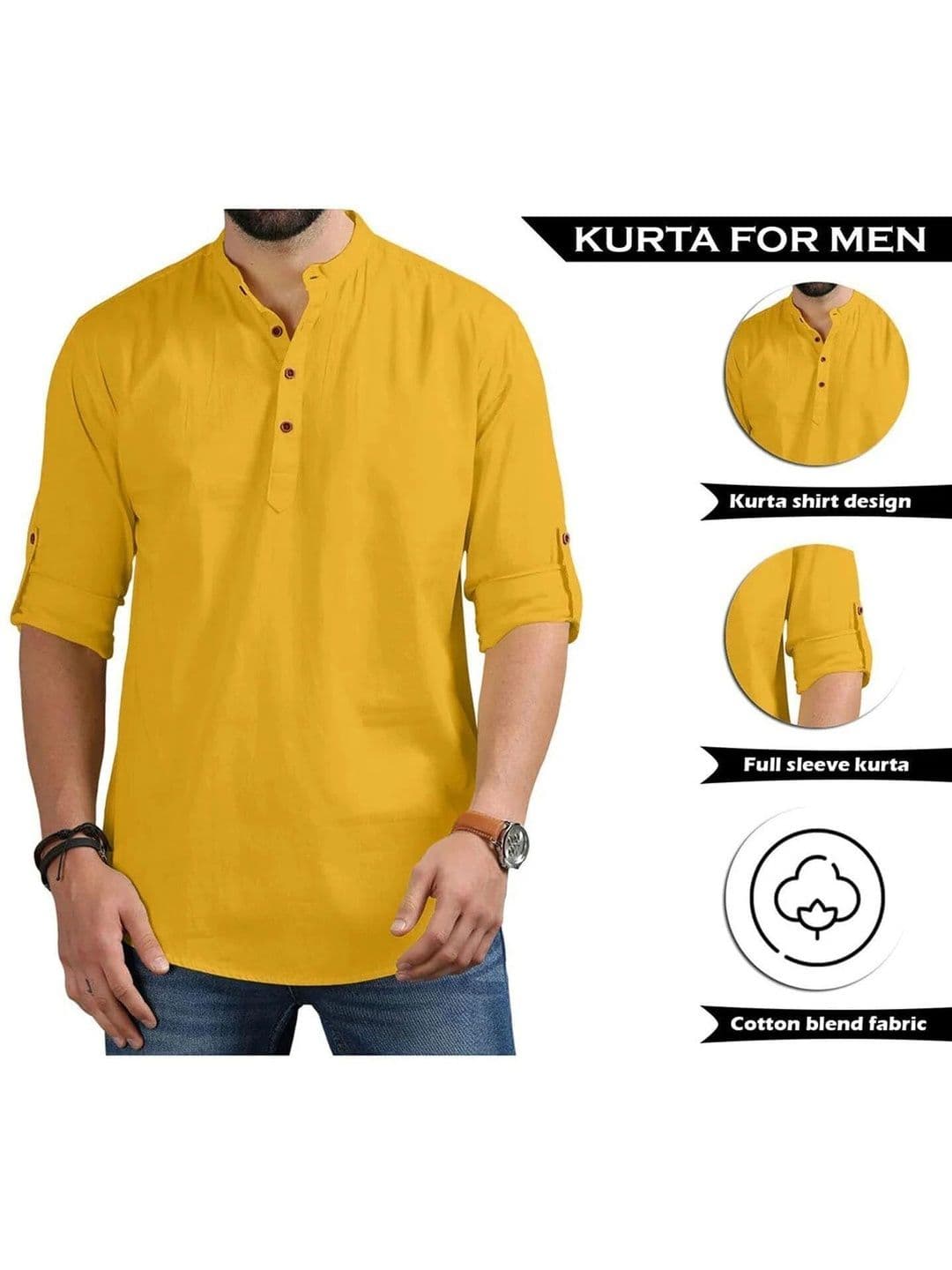 Amrit Trending Men Kurta thumbnail 4