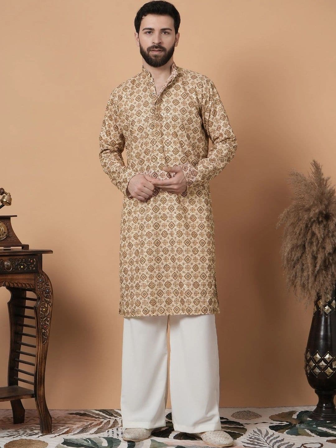 SHROBH Men Kurta - view 1