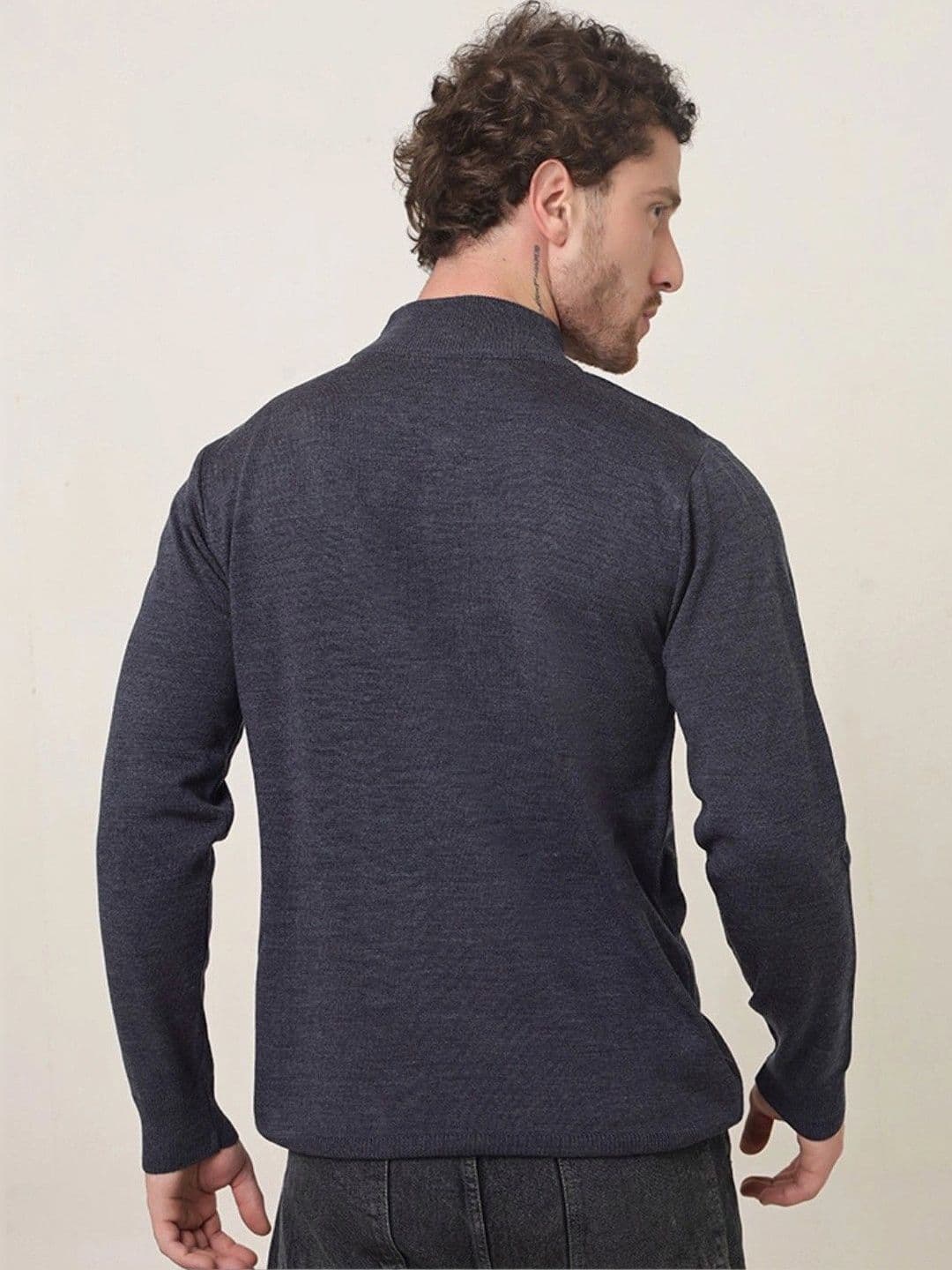 WONBLUD Men Woollen Pullover thumbnail 3