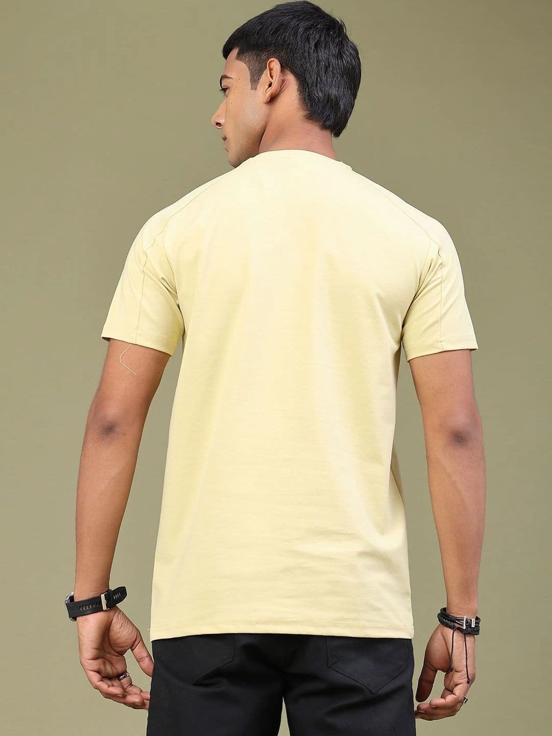 V-Mart Men Typography Slim Fit T-shirt thumbnail 6