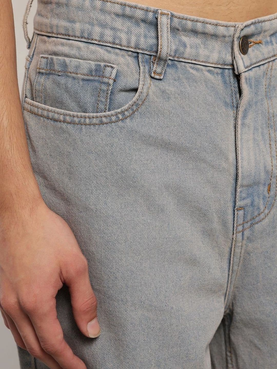 FOUL CHILD Men Wide Leg High-Rise Jeans thumbnail 2