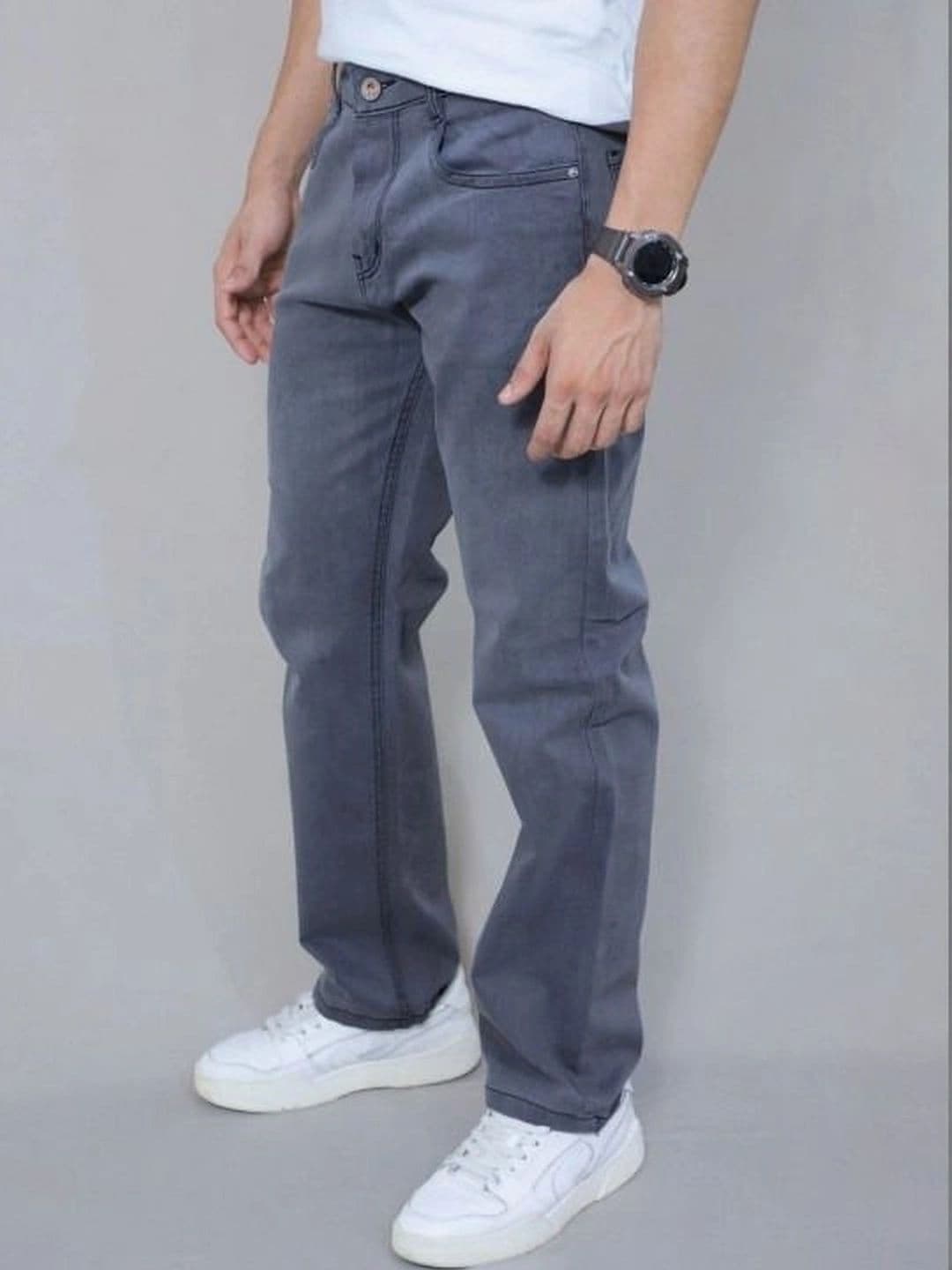 Moda Rapido Men Straight Fit Mid-Rise Light Fade Jeans thumbnail 3
