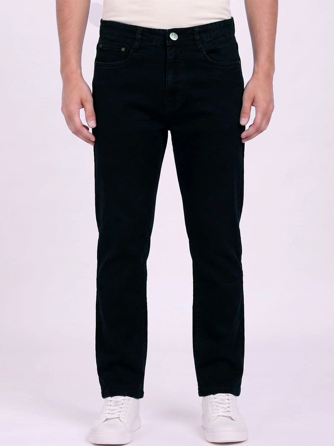 THUNDER JEANS Men Regular Fit Mid-Rise Stretchable Jeans thumbnail 6