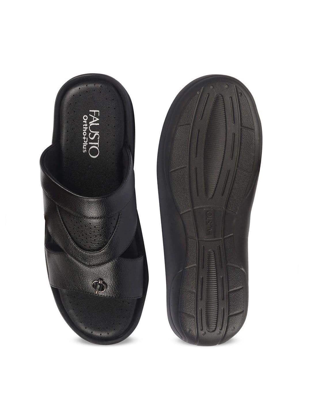 FAUSTO Men PU Comfort Sandals thumbnail 4