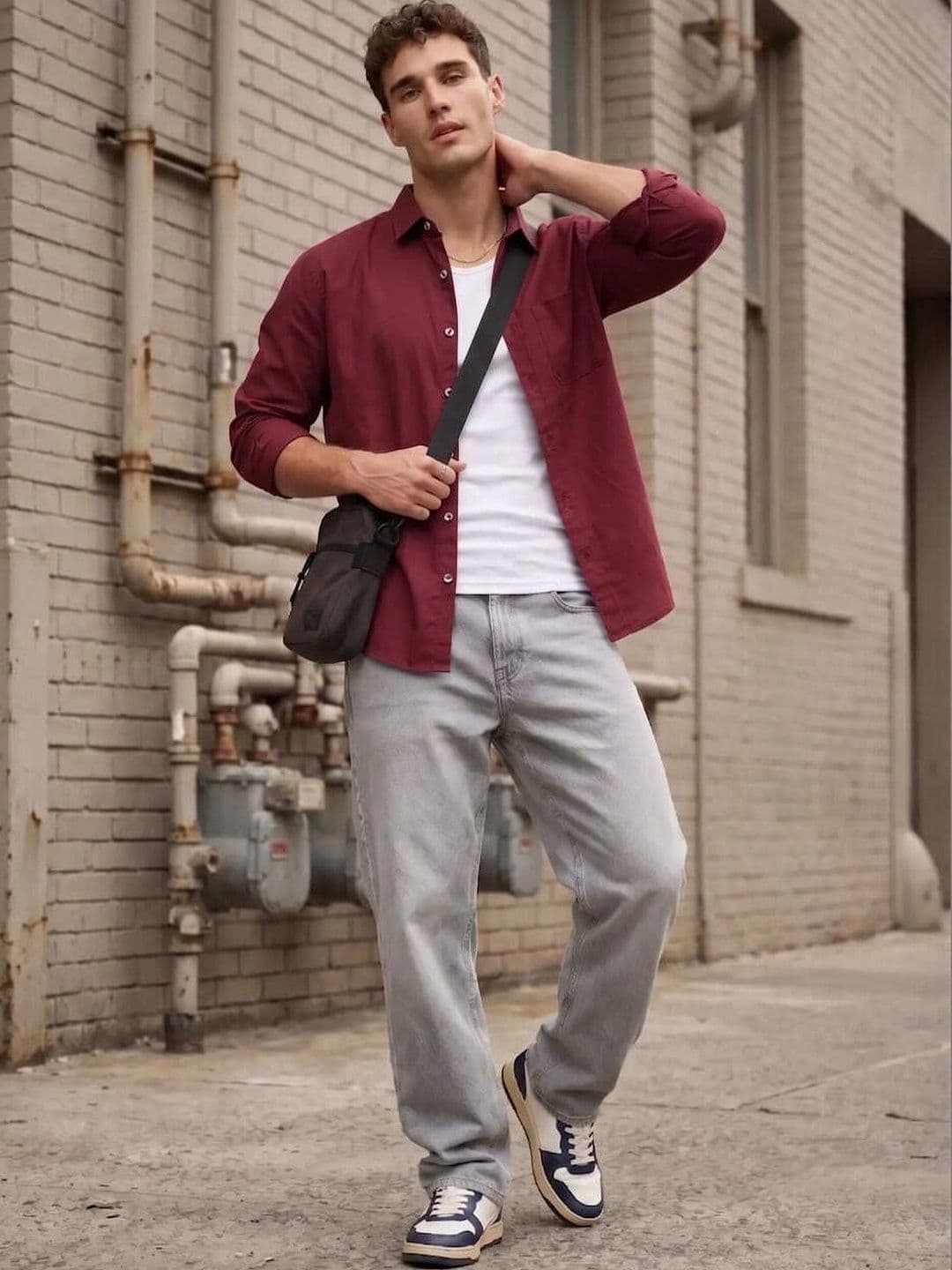 glitchez Men Standard Slim Fit Casual Shirt thumbnail 2