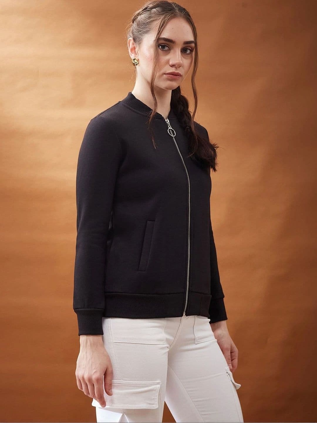 DOLCE CRUDO Women Bomber Jacket thumbnail 5
