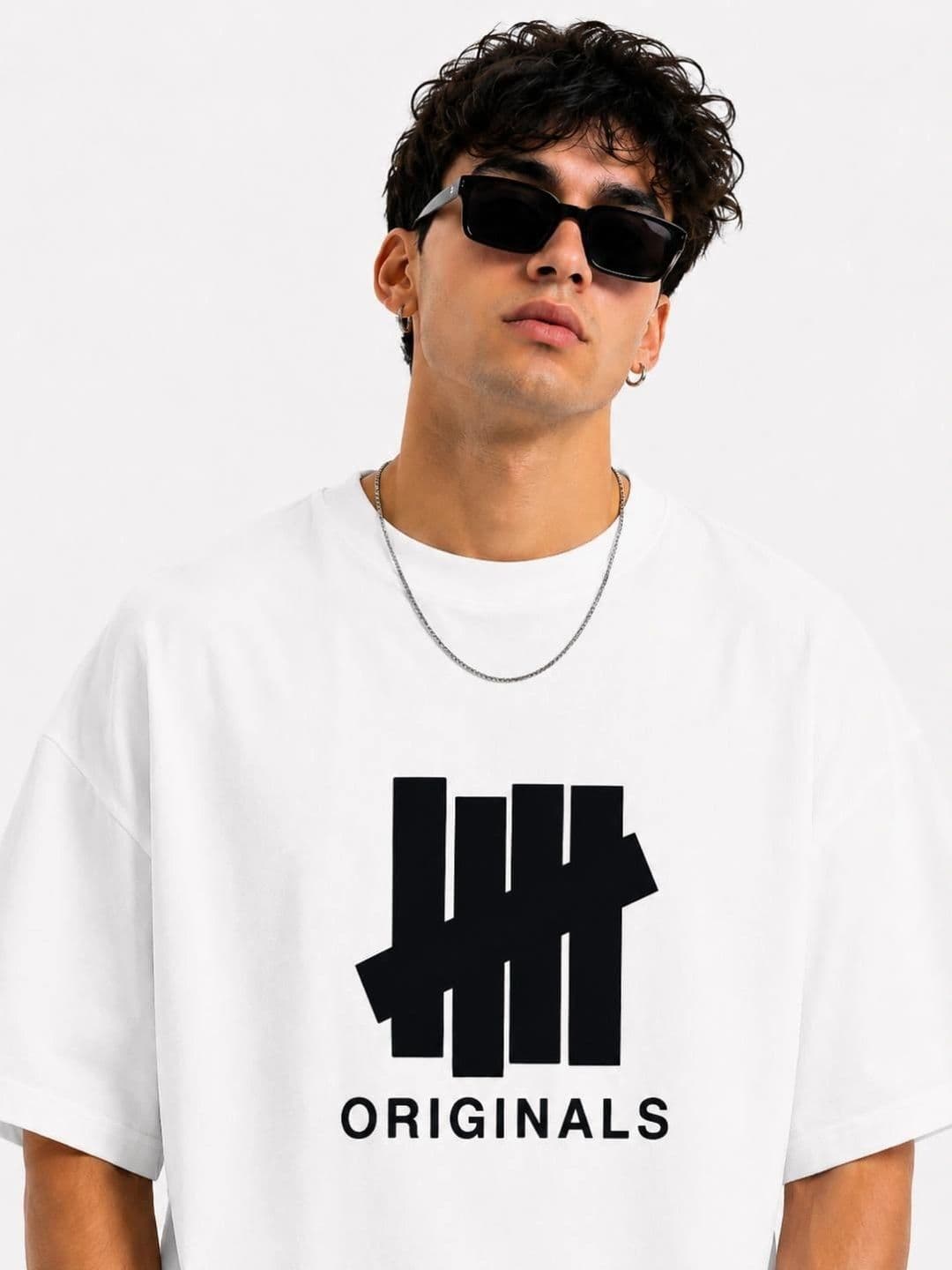 HASTEN Men Oversized Graphic T-shirt thumbnail 3