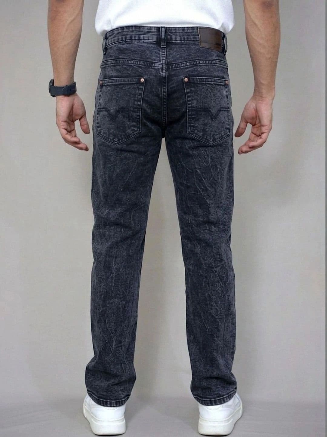 Moda Rapido Men Straight Fit Mid-Rise Light Fade Jeans thumbnail 2