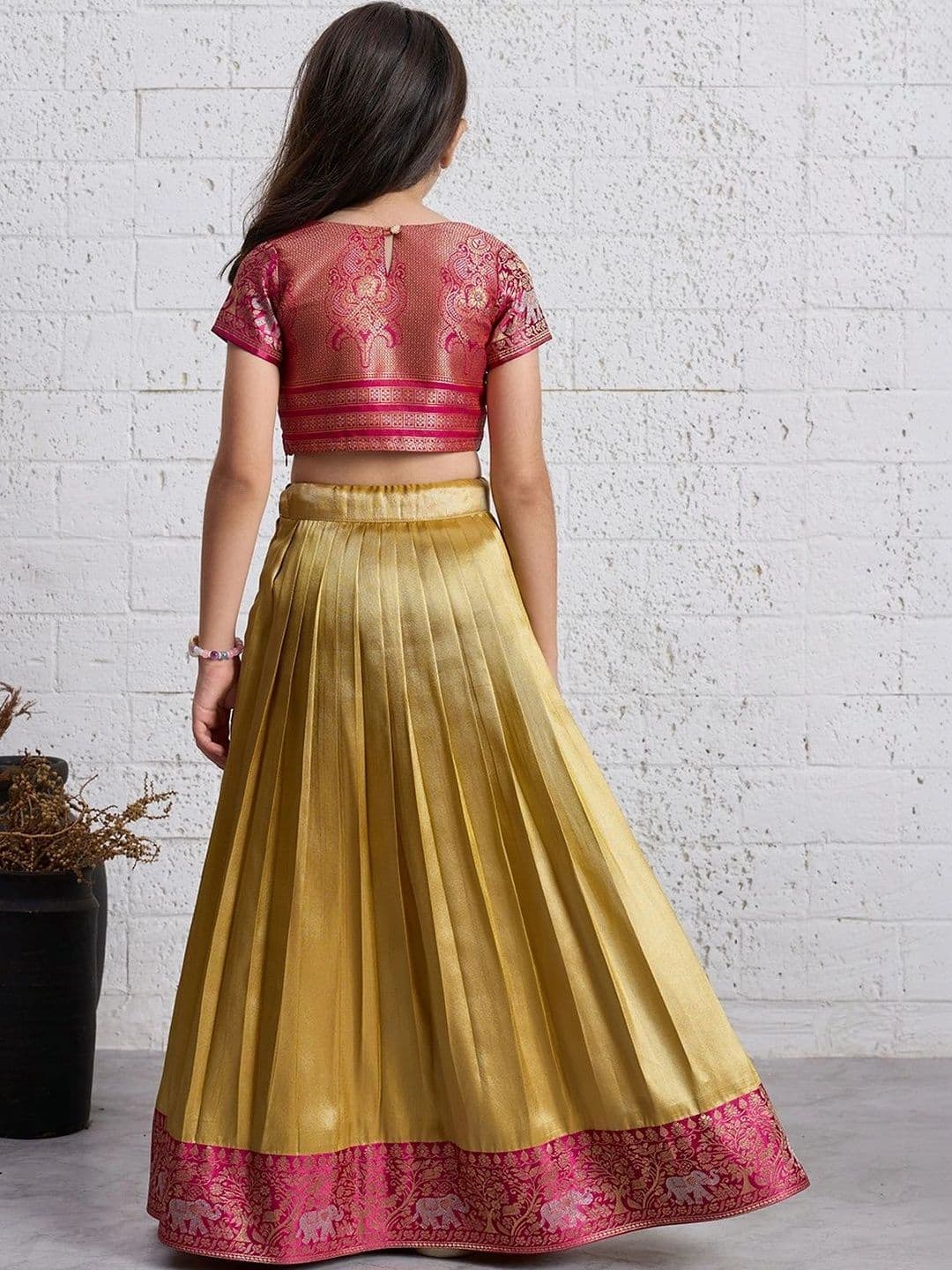 Tasarika Girls Ready to Wear Lehenga & thumbnail 5