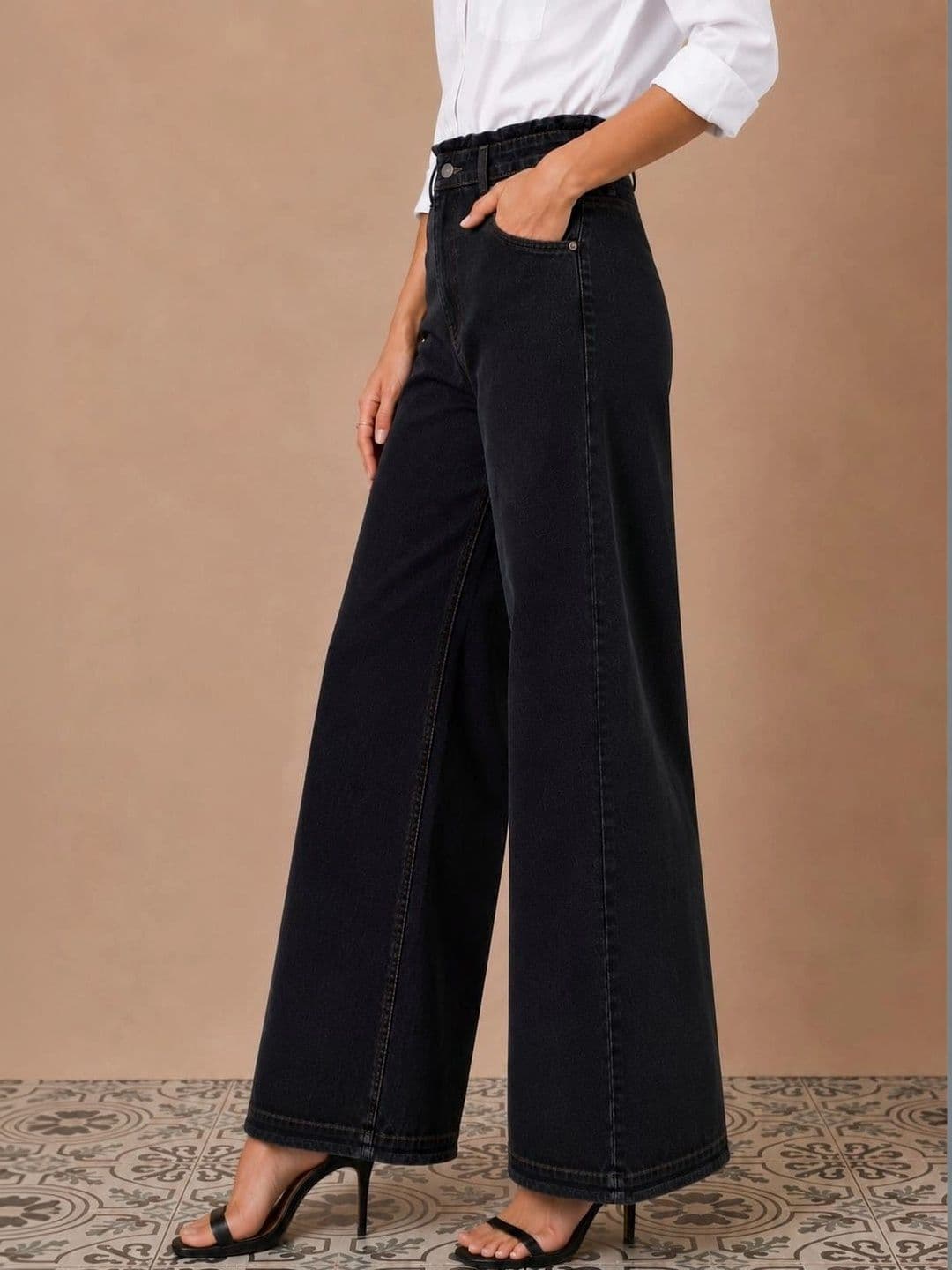 all about you Women Comfort Wide Leg High-Rise Jeans thumbnail 2