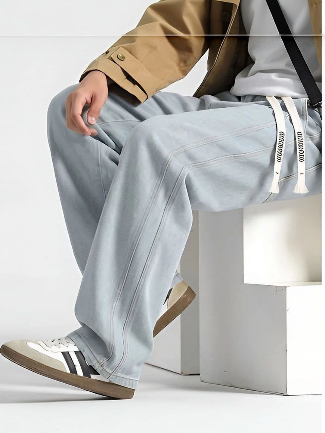 MAKPAK Men Jean Jogger Mid-Rise Stretchable Jeans thumbnail 6