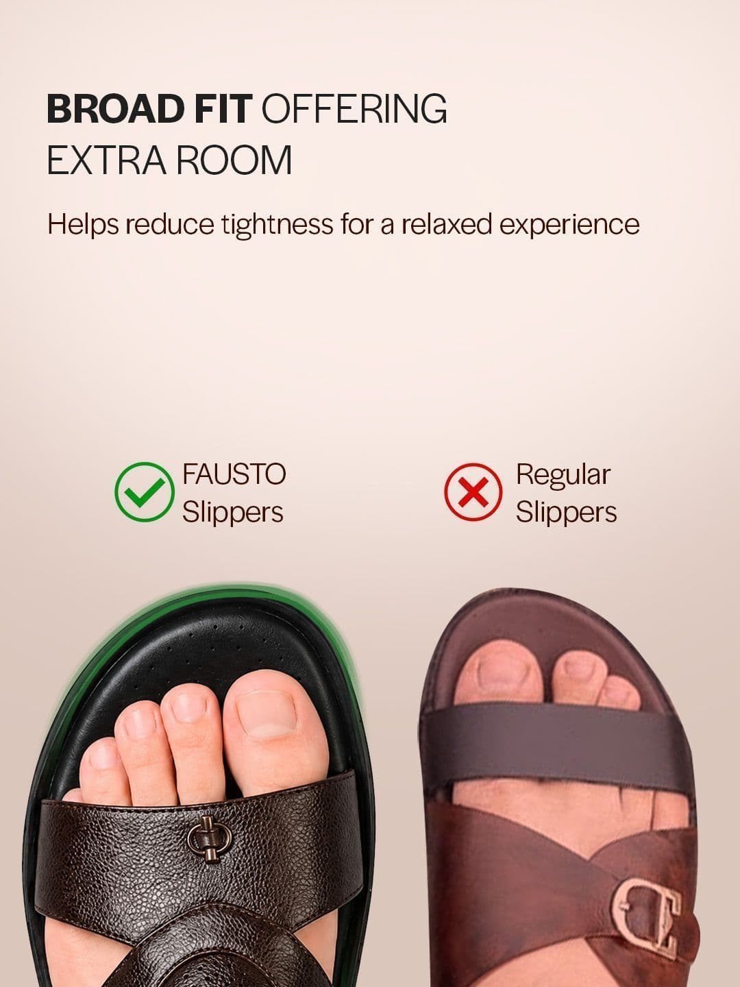 FAUSTO Men PU Comfort Sandals thumbnail 4