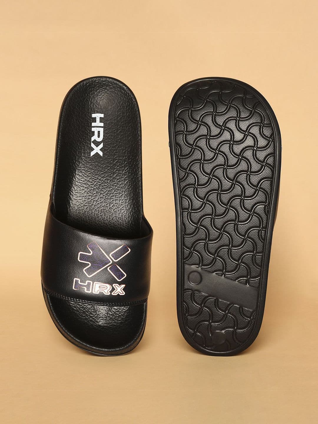 HRX by Hrithik Roshan Men Printed Sliders thumbnail 7