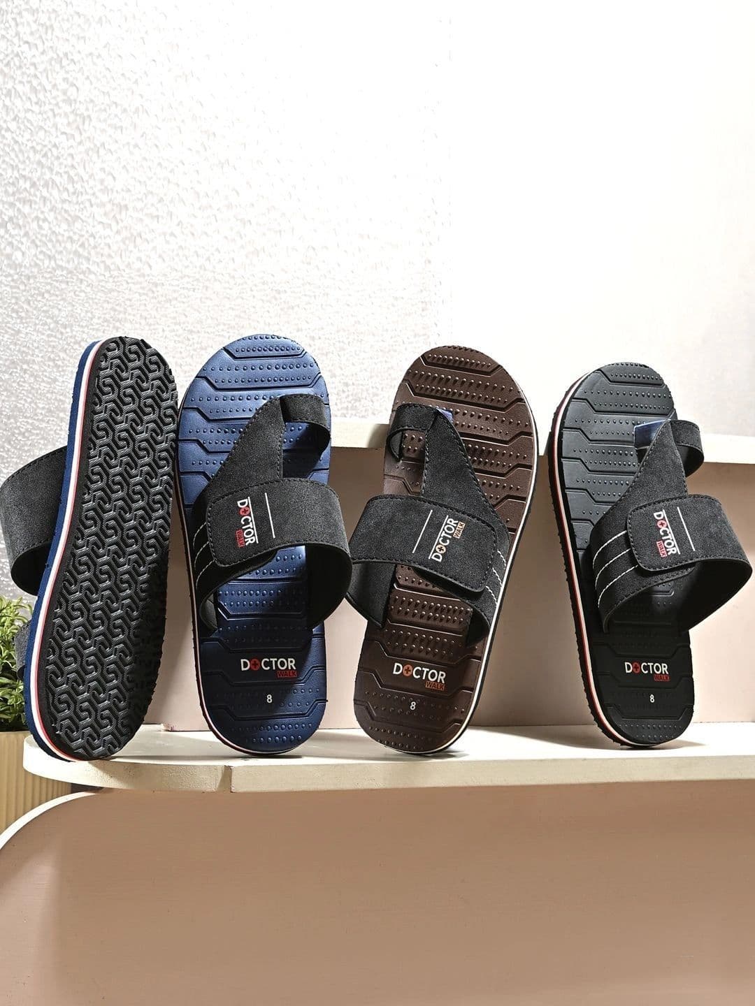DOCTOR WALK Men Thong Flip-Flops thumbnail 5