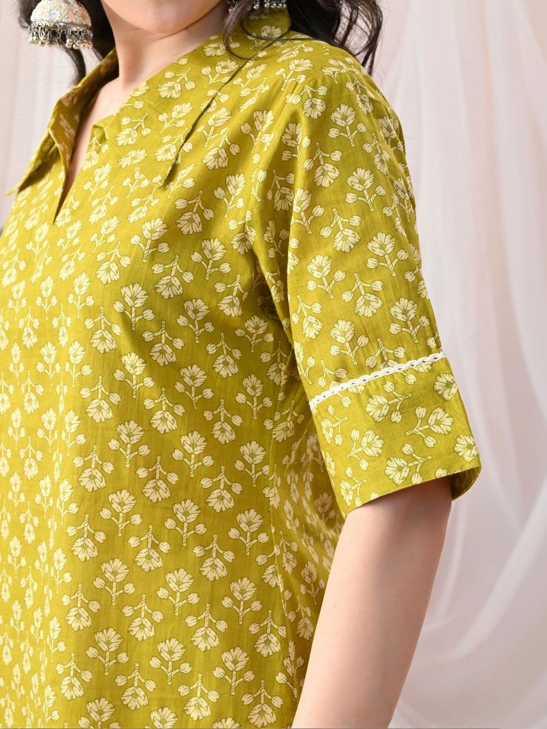 JEMCY Women Ethnic Motifs Printed Kurta thumbnail 3
