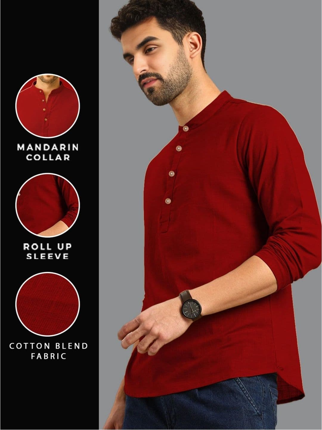 Amrit Trending Men Kurta thumbnail 4