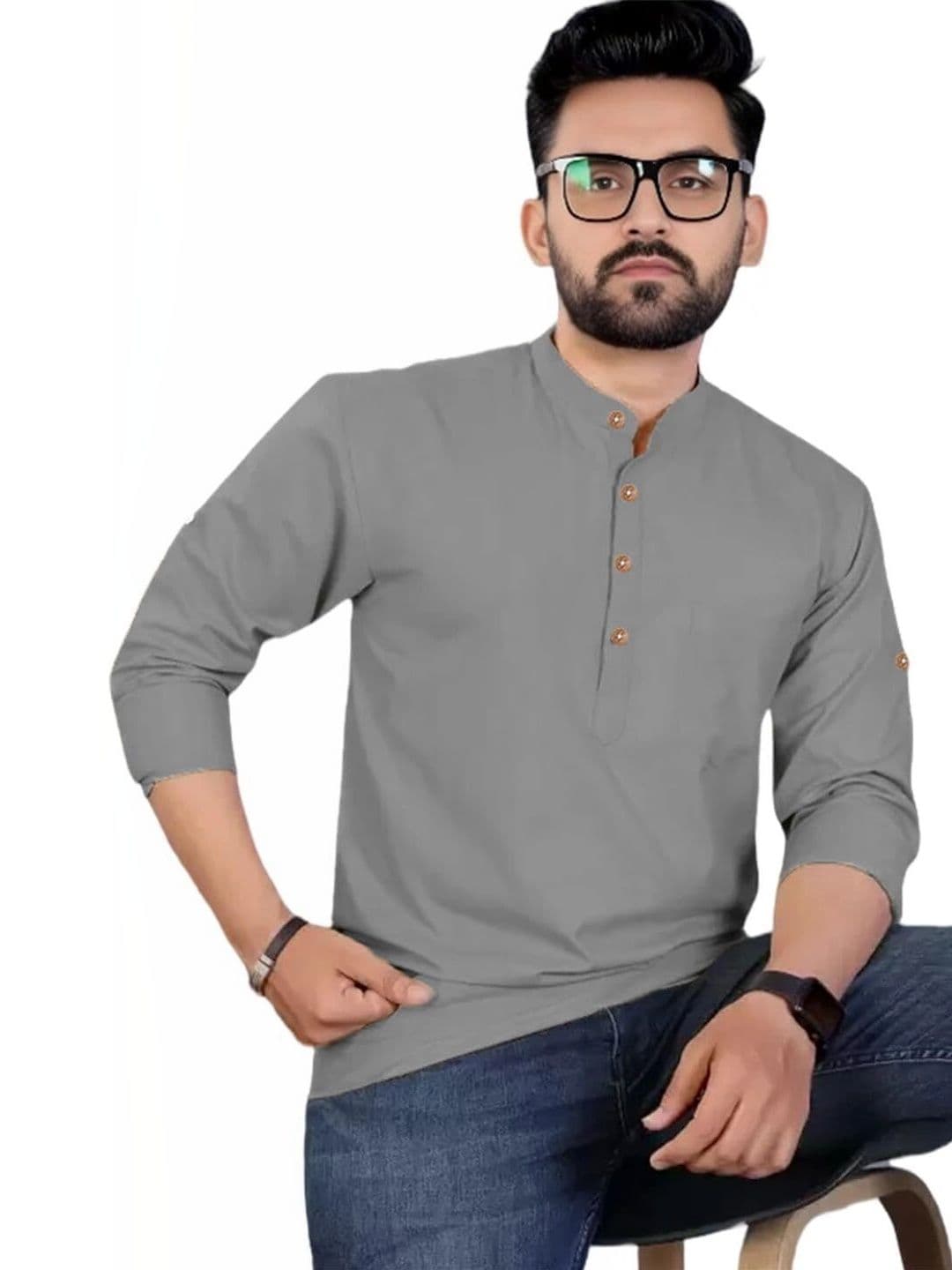 Amrit Trending Men Kurta thumbnail 4