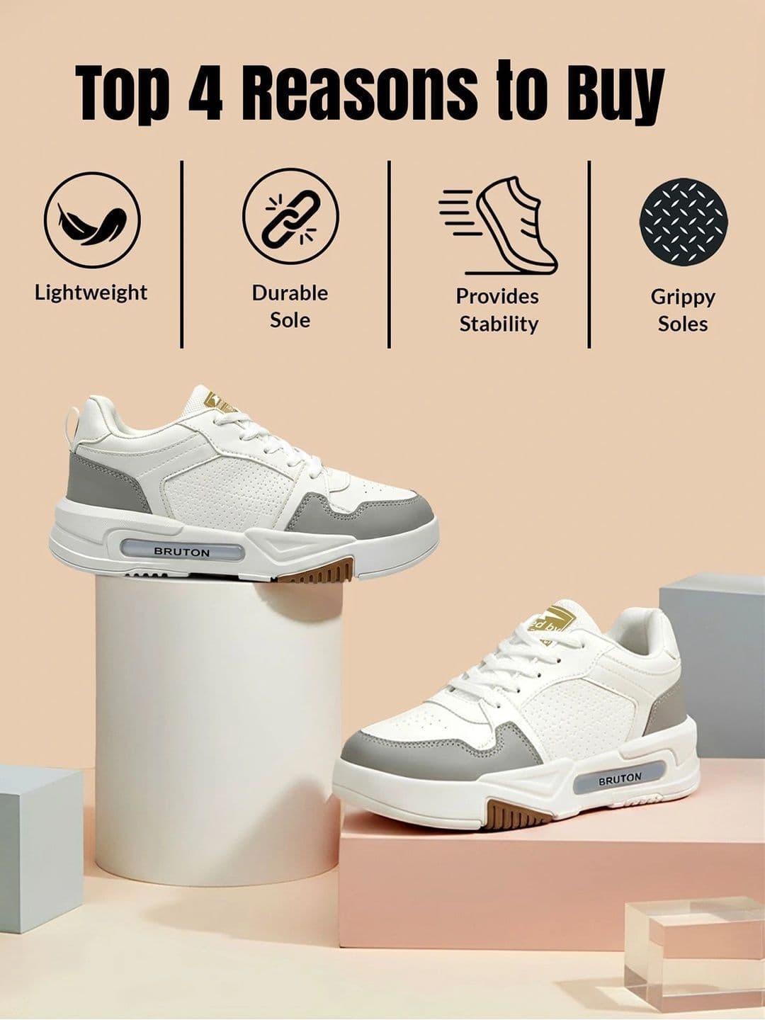 Bruton Men Walking Shoes thumbnail 4