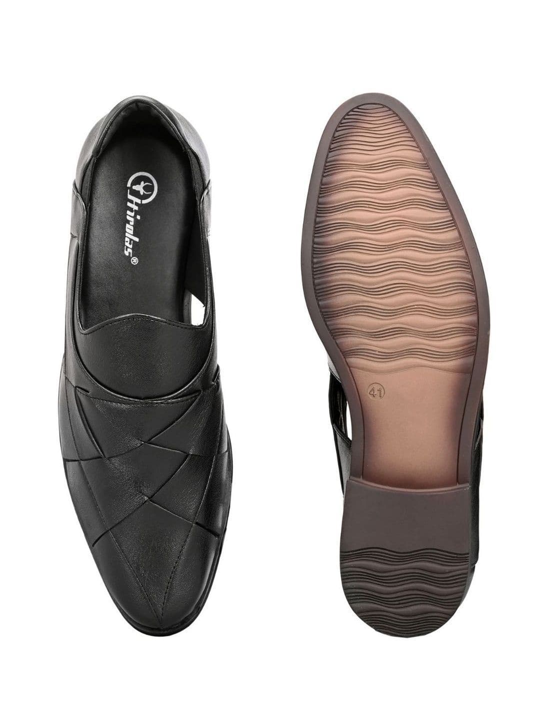 HIROLAS Men Ethnic Shoe-Style Sandals thumbnail 7
