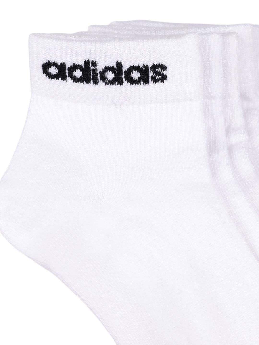 ADIDAS Unisex Pack of 3 Cotton Ankle Length Socks thumbnail 2