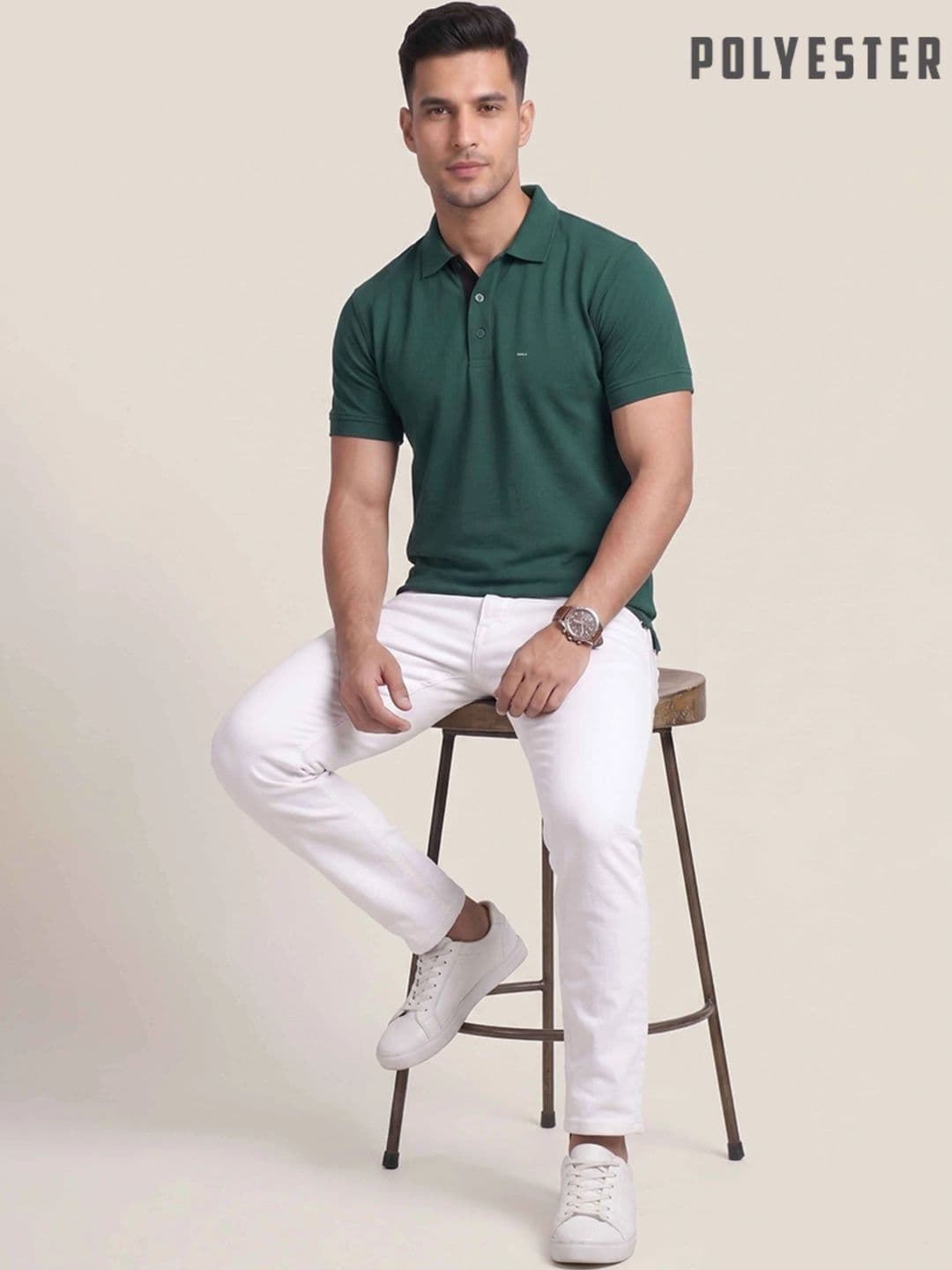 EXCELLO Men Polo Collar T-shirt thumbnail 5