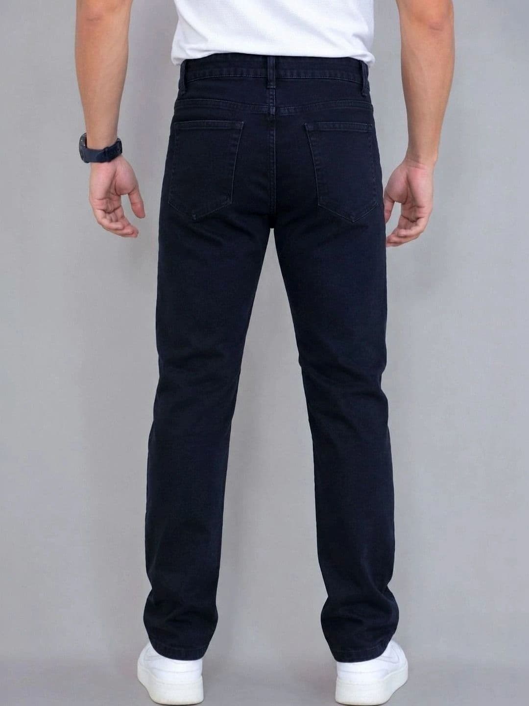 Moda Rapido Men Straight Fit Mid-Rise Light Fade Jeans thumbnail 4