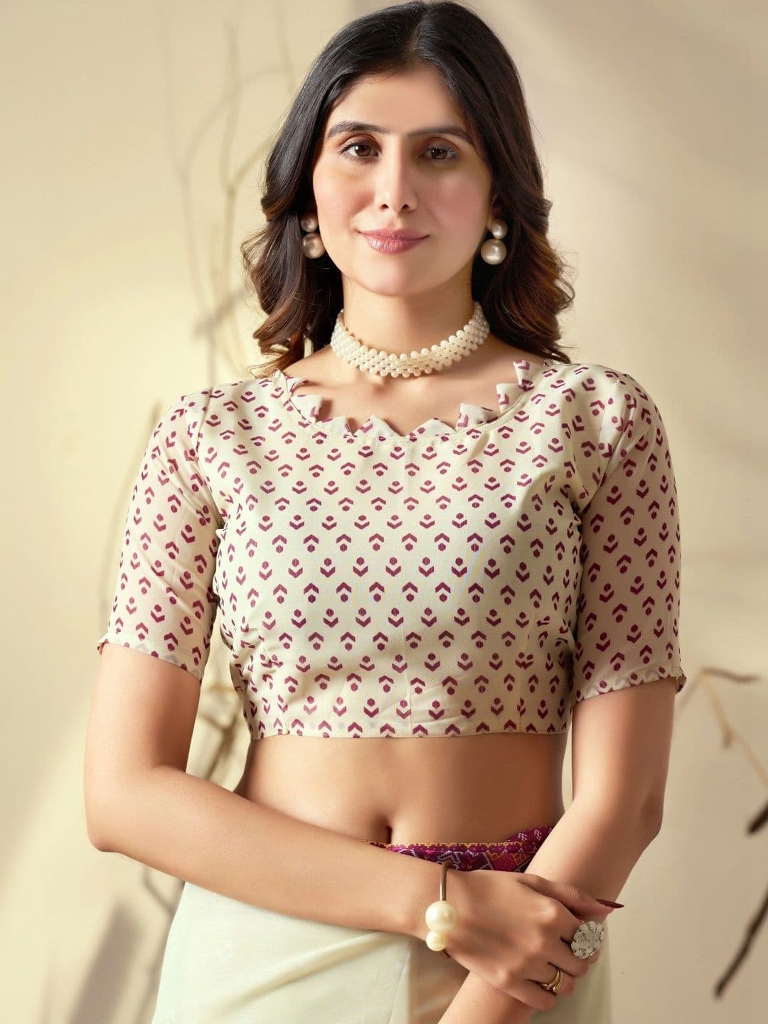 Moda Rapido Poly Georgette Designer Saree thumbnail 6