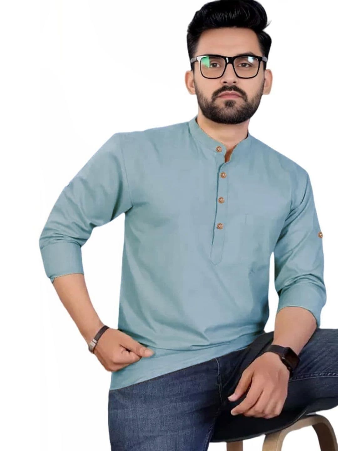Amrit Trending Men Kurta thumbnail 5