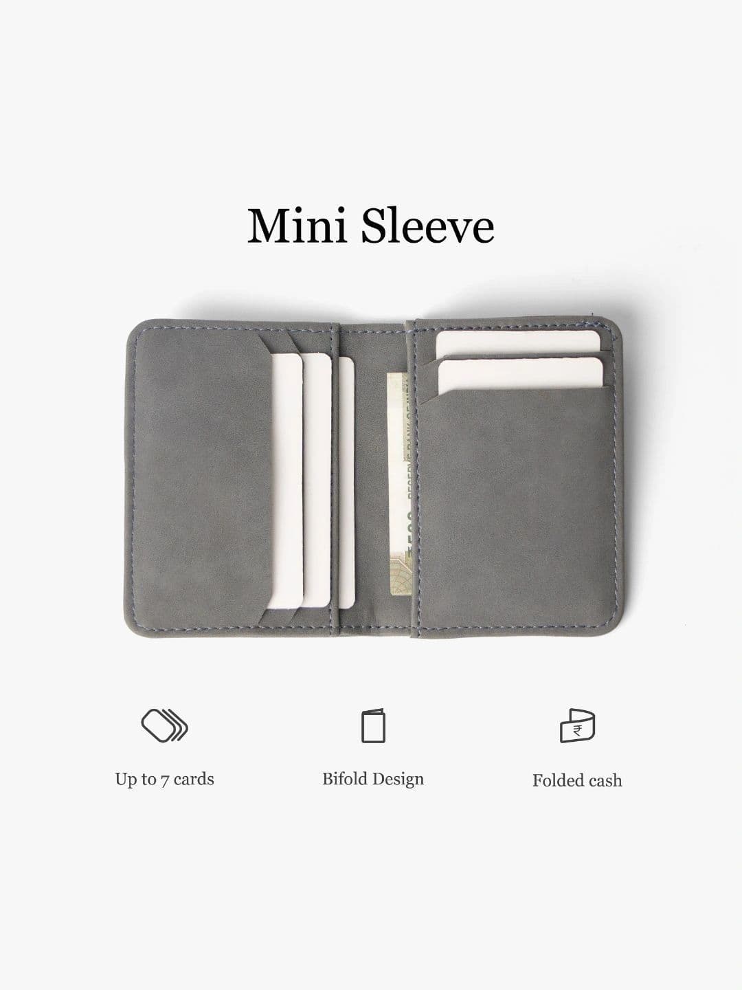 Bellblock Unisex PU Two Fold Wallet thumbnail 3