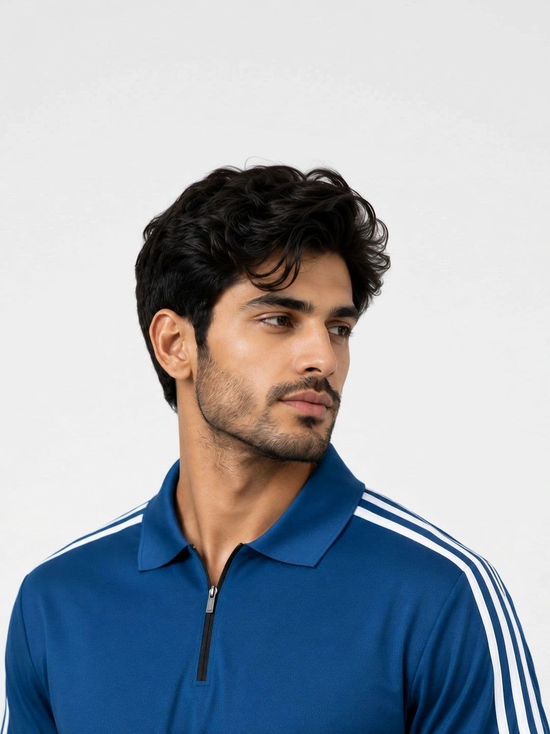 MaverIQ Men Polo Collar Dri-FIT Slim Fit T-shirt thumbnail 3