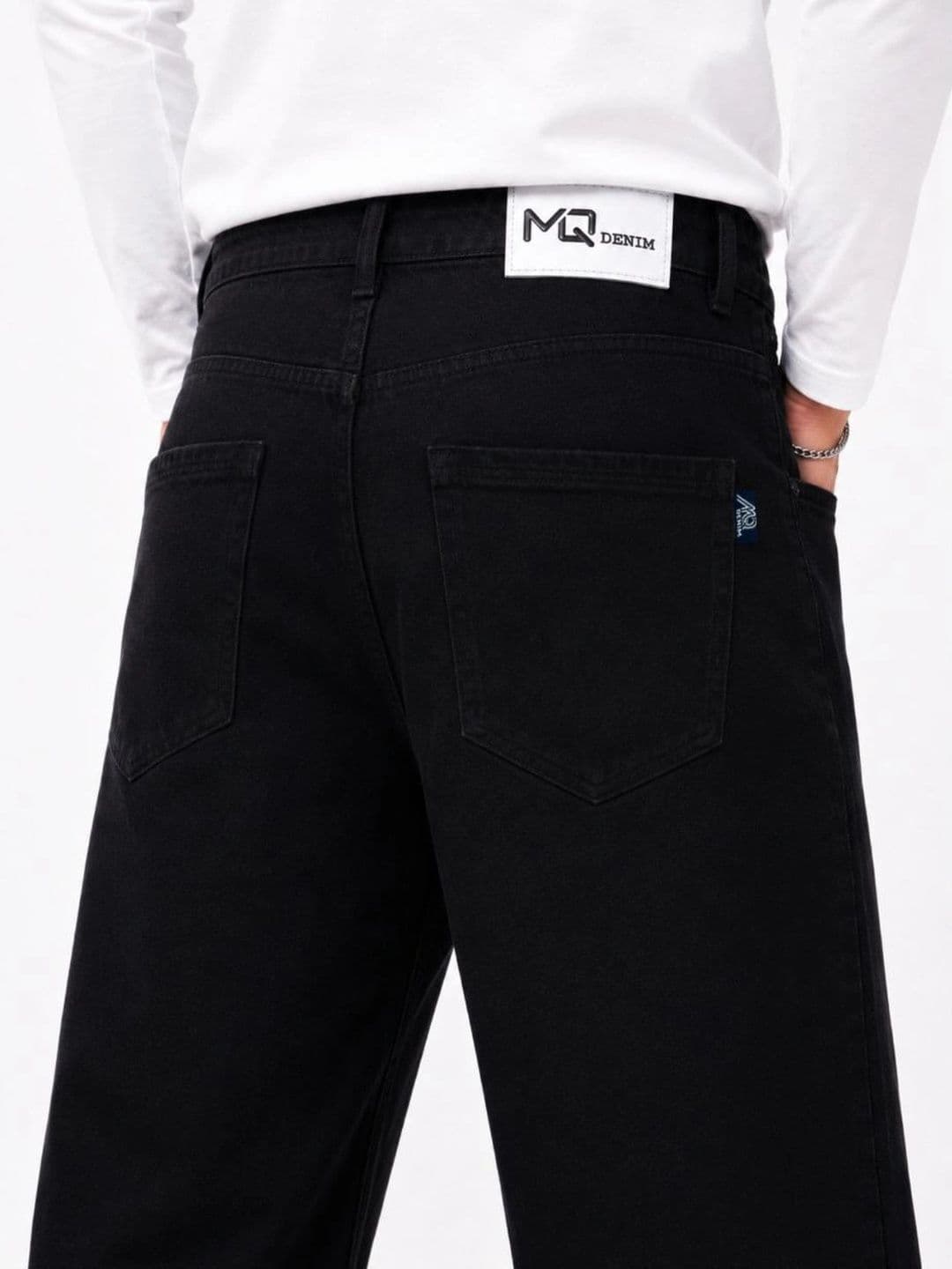 MQ Denim Men Straight Fit Mid-Rise Jeans thumbnail 5