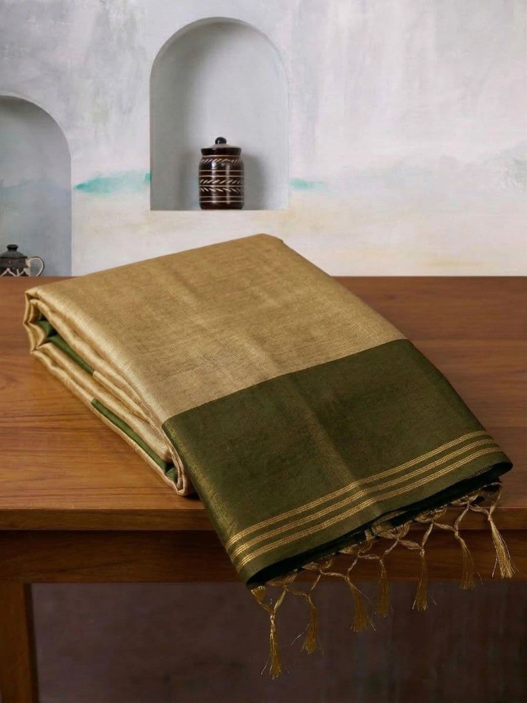 Mitera Tissue Saree thumbnail 2