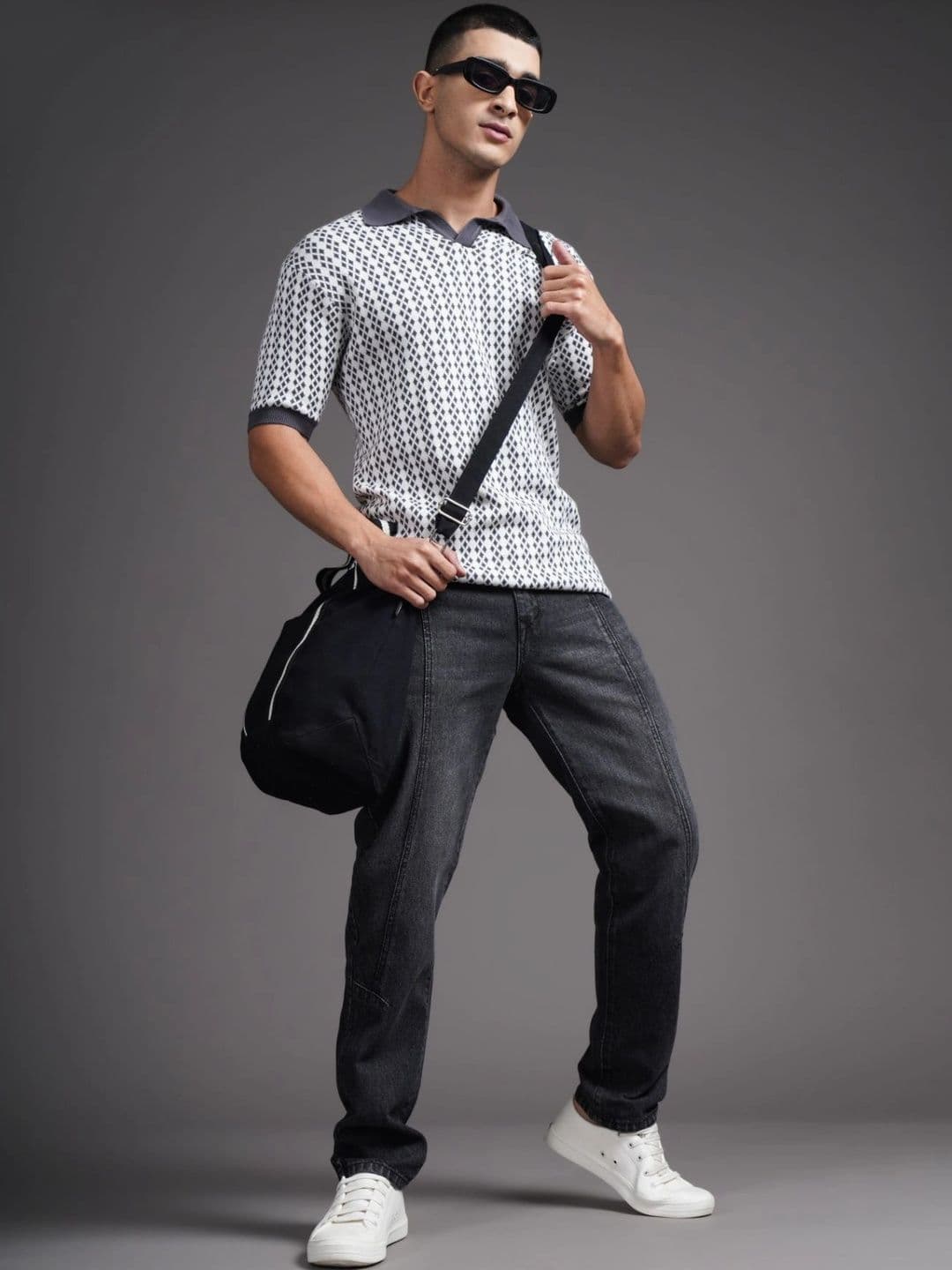 PAUL STREET Men Comfort Tapered Fit Mid-Rise Jeans thumbnail 2