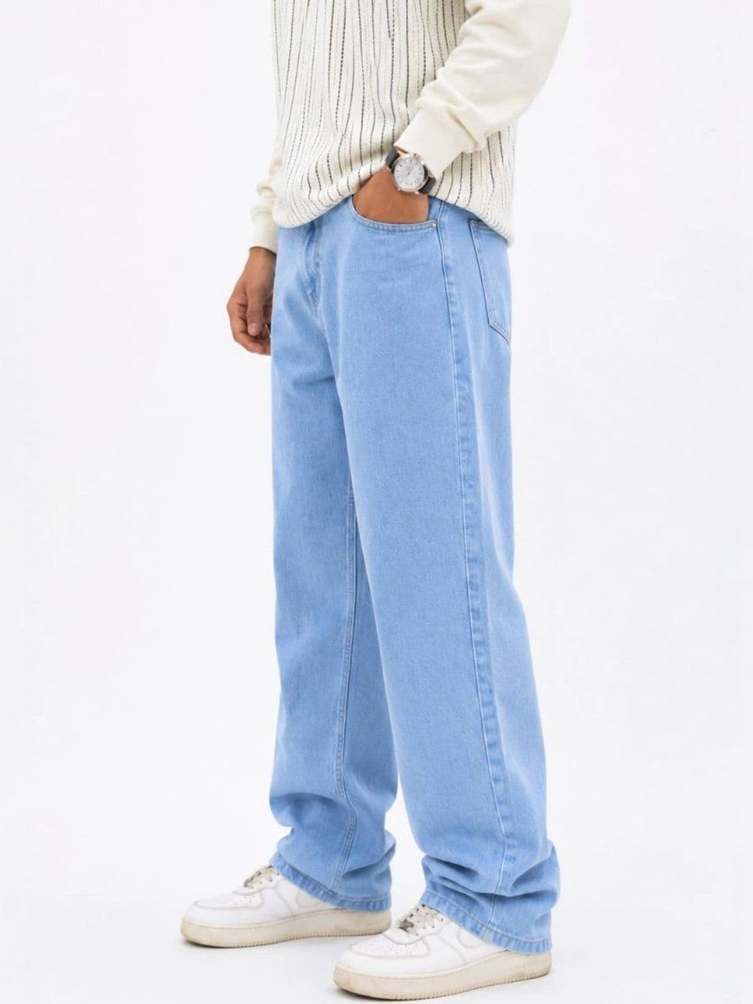 MQ Denim Men Straight Fit Mid-Rise Jeans thumbnail 4