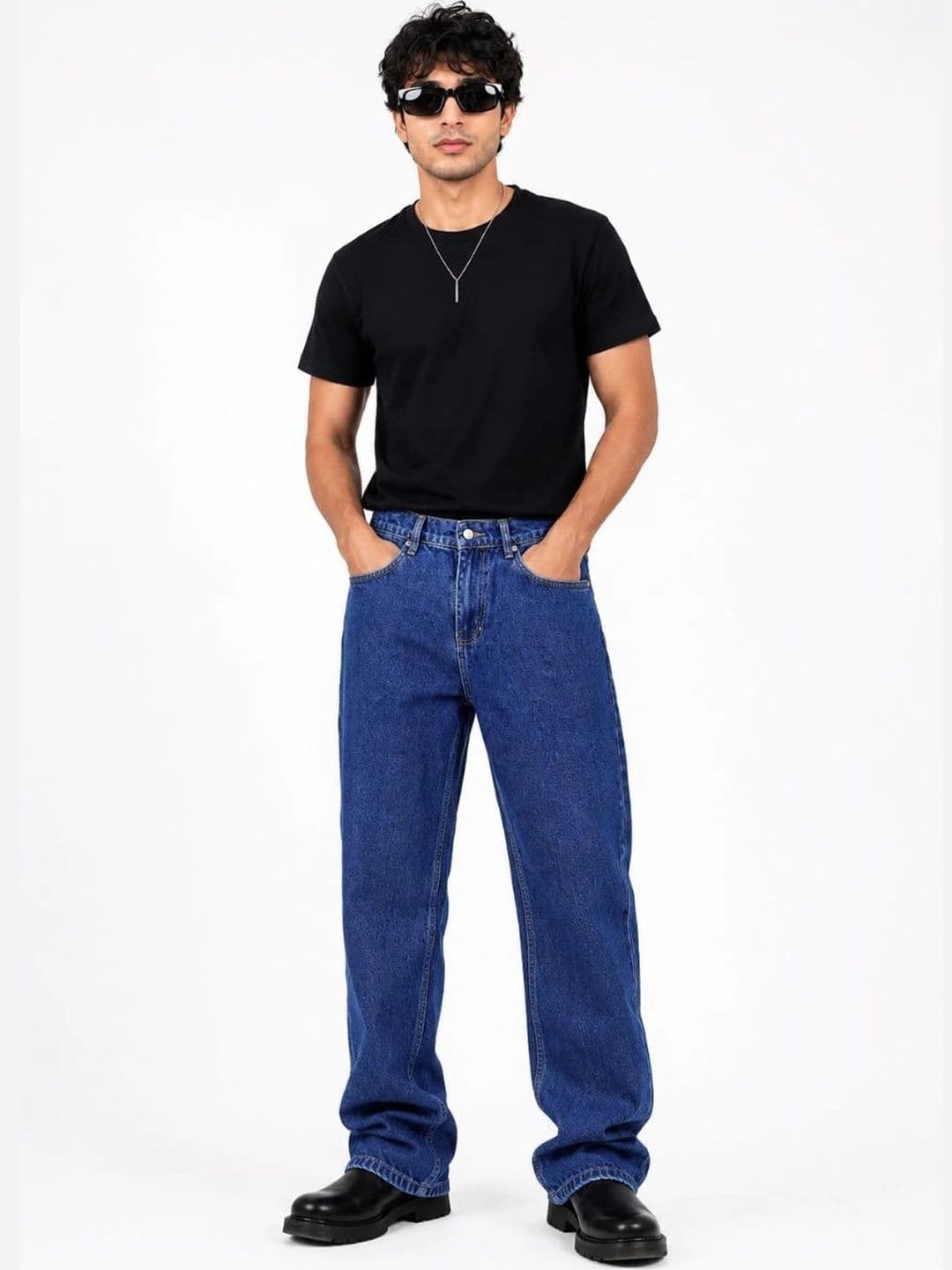 MQ Denim Men Straight Fit Mid-Rise Jeans thumbnail 6