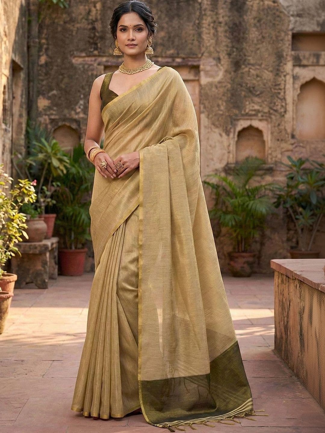 Mitera Tissue Saree - view 1