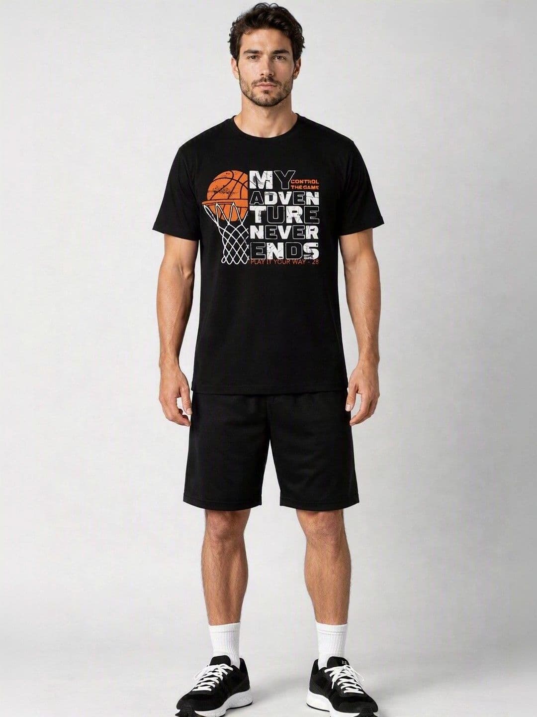 My Adventure Neverends Men Printed T-shirt thumbnail 4